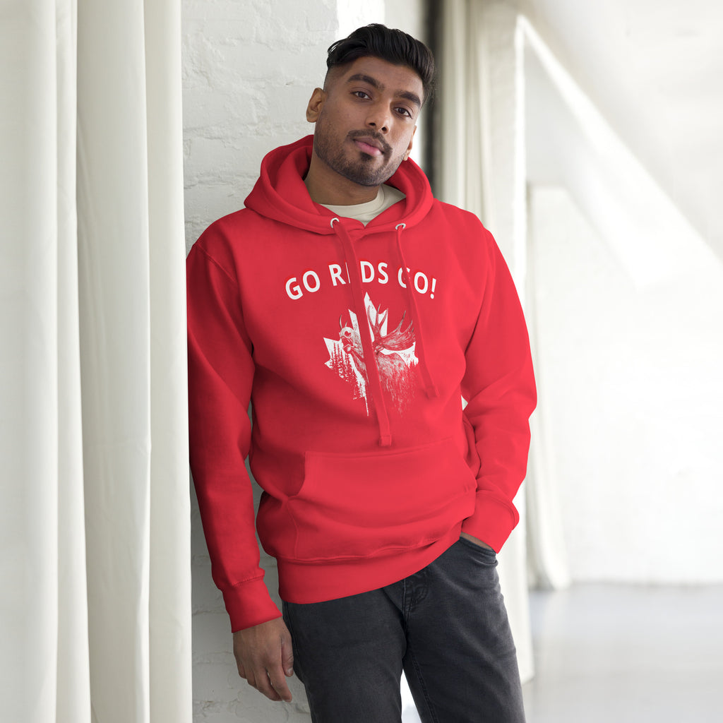 Canada World Cup 2026 hoodie everyday wear male model