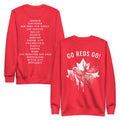 Canada World Cup 2026 GO REDS GO red sweatshirt product image